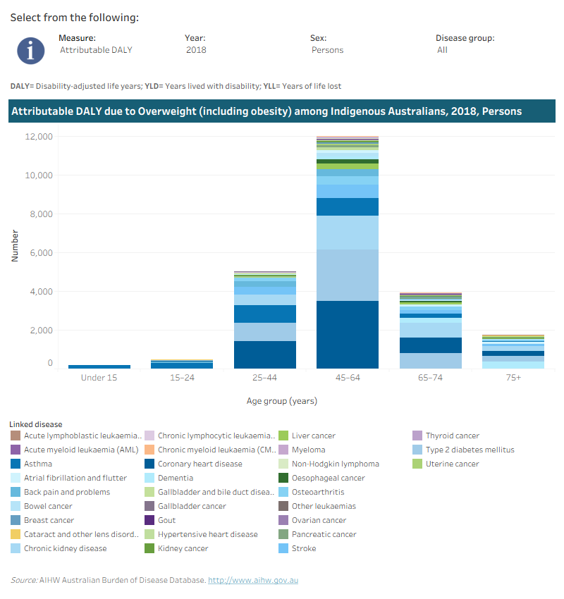 Australian Burden of Disease Study 2018: Interactive data on risk ...