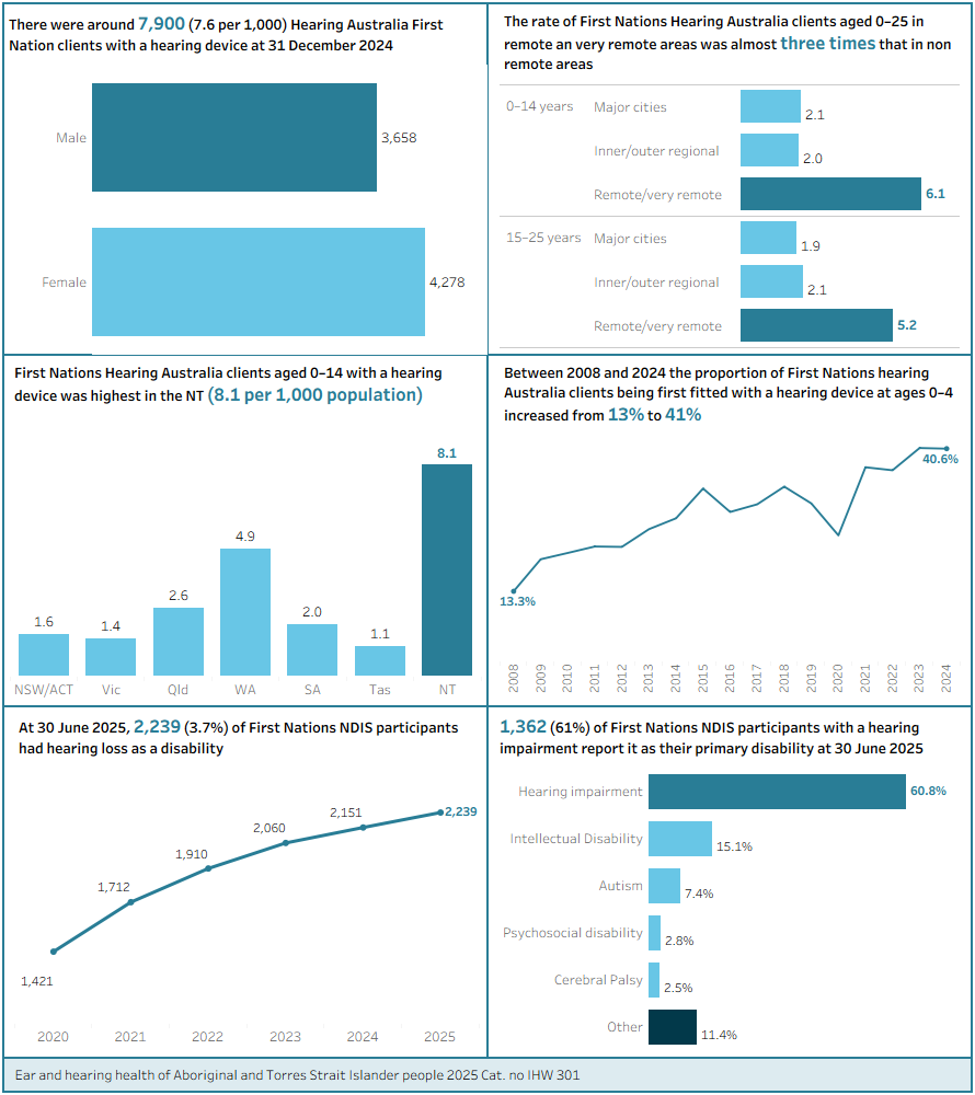 A series of visualisations for key statistics across rehabilitation chapter. Hover over visualisation for more detailed description.